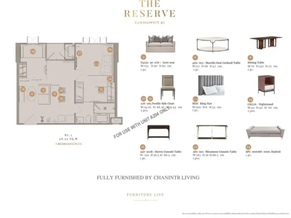 CM03031 ขายดาวน์ คอนโด เดอะ รีเซิร์ฟ สุขุมวิท 61 The Reserve Sukhumvit 61 คอนโดมิเนียม ซอยสุขุมวิท 61