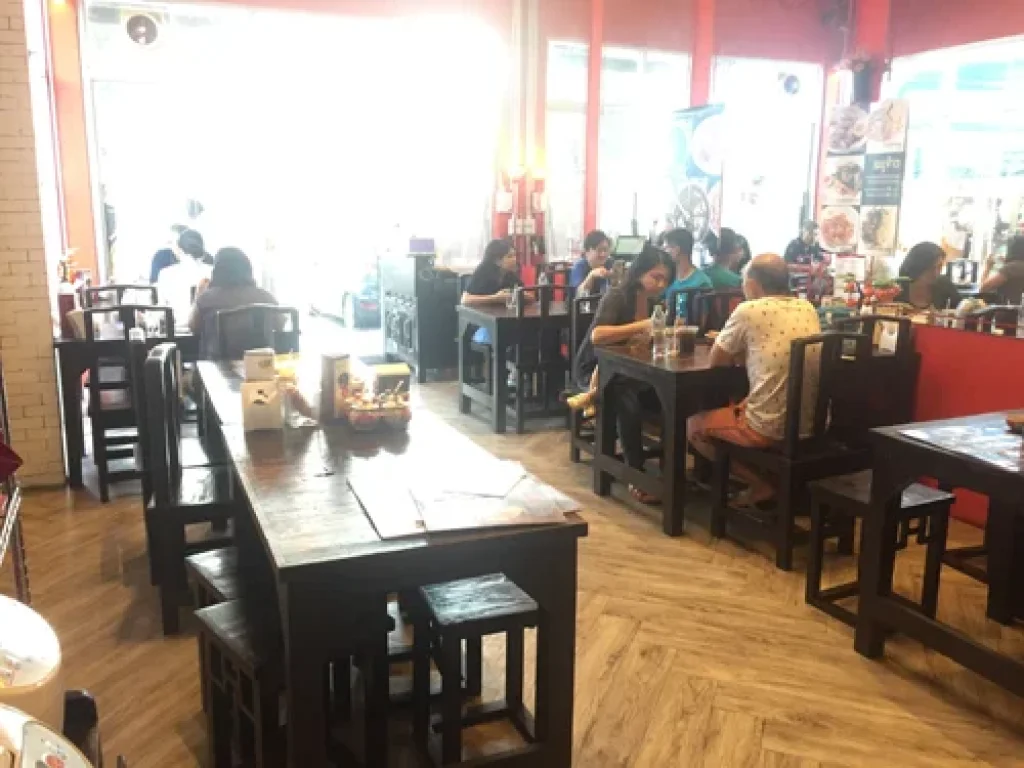 เซ้งเหมาอุปกรณ์ร้านก๋วยเตี๋ยวอาหารฟิวชั่น รังสิตคลอง 2 ห้องมุม หน้า Maxvalu 