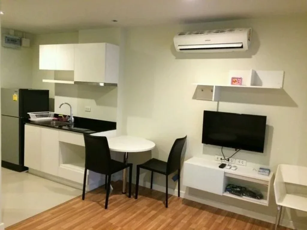 ให้เช่า วี คอนโด เอกมัย-รามอินทรา WE CONDO 32 ตรม 1นอน ตึกB ชั้น5 ฝั่ง Garden View อยู่ใกล้ลิฟท์