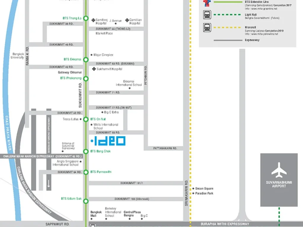 WAN05ให้เช่าคอนโด Ideo s93 ห้องสวยพร้อมอยู่ ติดถนนสุขุมวิท