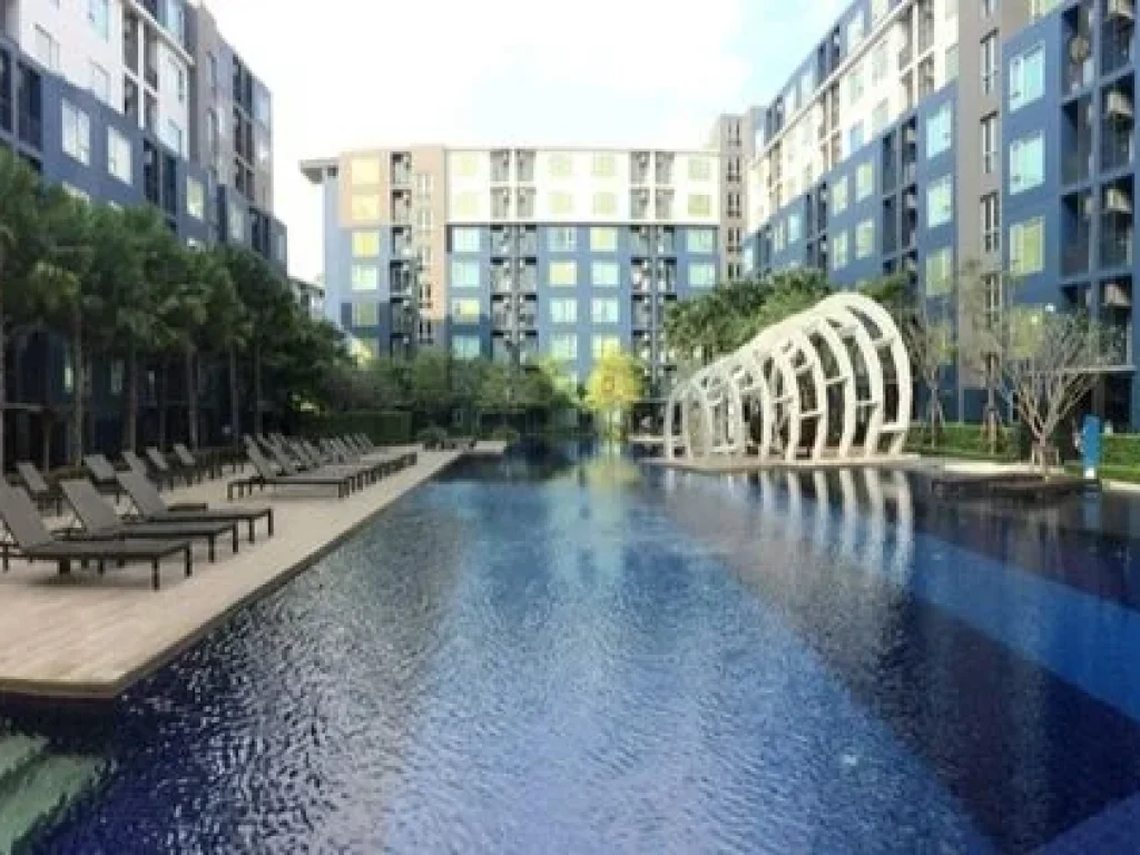 ให้เช่า Happy Condo Donmuang The Terminal ดอนเมือง ตึก C ชั้น 6 วิวสระว่ายน้ำ ระเบียงห้องไม่รับ