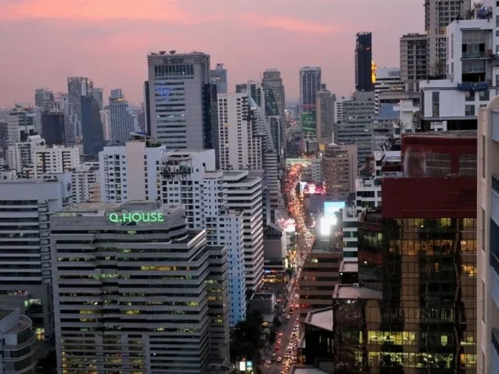 NC540 ขายคอนโดหรู Q Asoke 485 ตรม 2ห้องนอน ติดสถานีรถไฟฟ้า MRT เพชรบุรี สภาพห้อง 100 