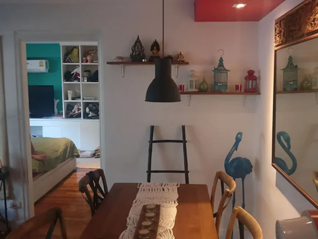 คอนโด Layout ไม่เหมือนใคร พื้นที่กว้าง แบบ 2 ห้องนอน ที่ สุขุมวิท 41 A Spacious 2 Bedroom Unit with Unique Layout and Plenty of Storage in Sukhumvit 4