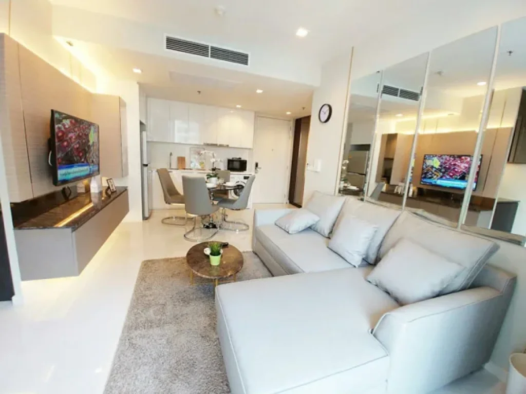 ให้เช่า คอนโด นาราไนน์ NARA 9 2 bedroom near BTS Chongnonsea for rent City view