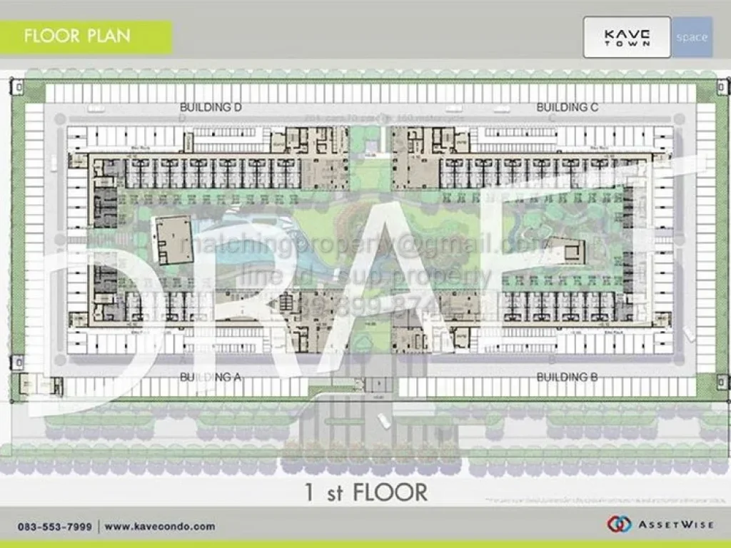 ขายดาวน์ Kave town รังสิต มกรุงเทพ แต่งครบ วิวสระ คัดเฉพาะห้องที่ดีที่สุด