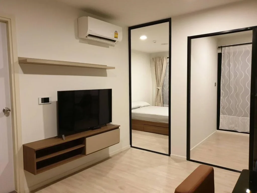 Kave Condo ตรงข้ามมกรุงเทพ 35 ตรม 1 นอน 1 น้ำ ชั้น 2 อาคาร A ราคา 14500 บาท สวยครบใกล้มกรุงเทพ