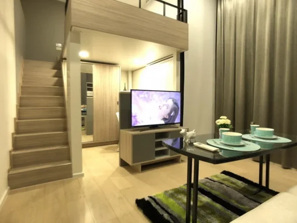 เช่า FOR RENT CHEWATHAI RESIDENCE ASOKE 1 bed Duplex 35 Sqm21000 CLOSE MRT RAMA 9