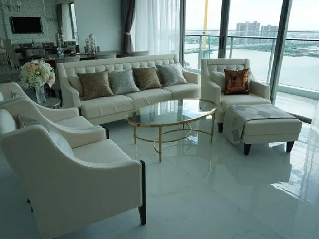 Bedrooms for rent Starview Condo on Rama3 River view Fully Furnished