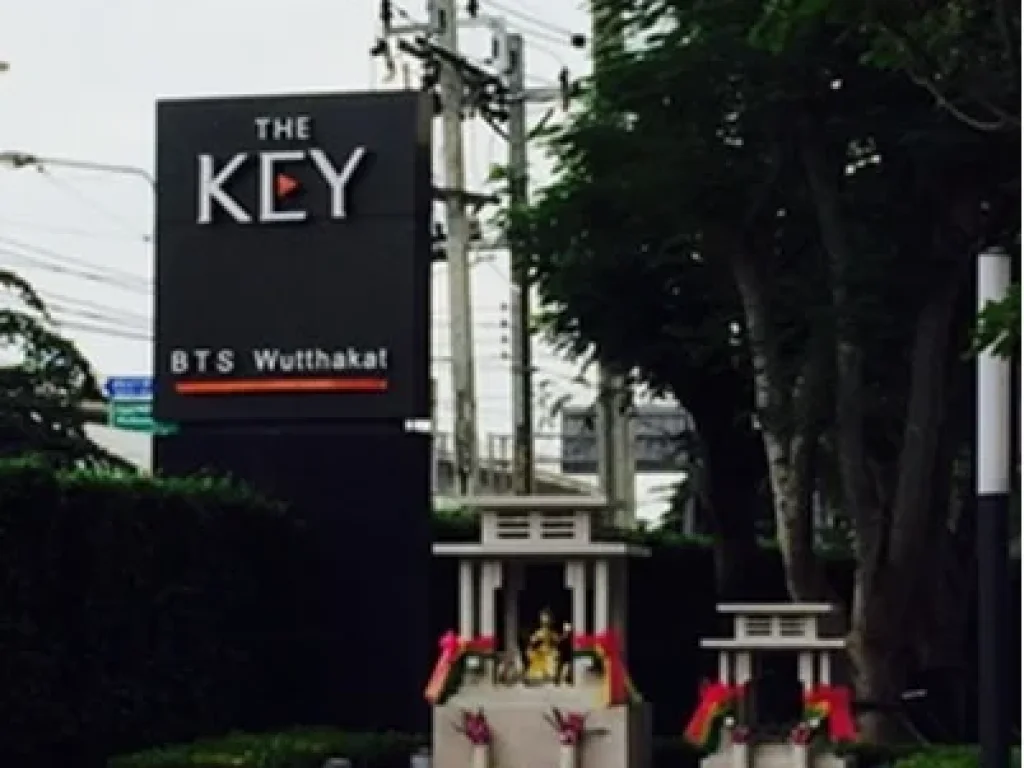 ให้เช่า คอนโด The Key วุฒากาศ ห้องใหม่ 1 ห้องนอน 1 ห้องน้ำ 33 ตรม เพียง 11000 ติด BTS วุฒากาศ