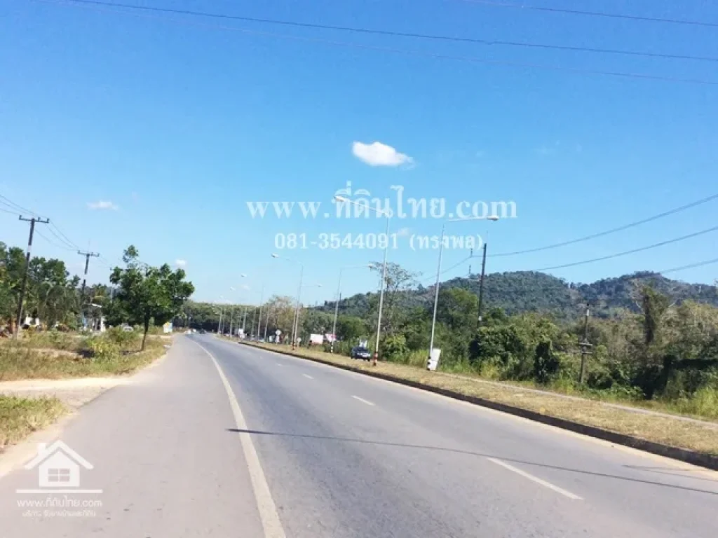 ขายที่ดินติดถนน-จันทบุรี-สระแก้ว โฉนด 6-3-23ไร่ ตปะตง อสอยดาว จจันทบุรี รหัส L171