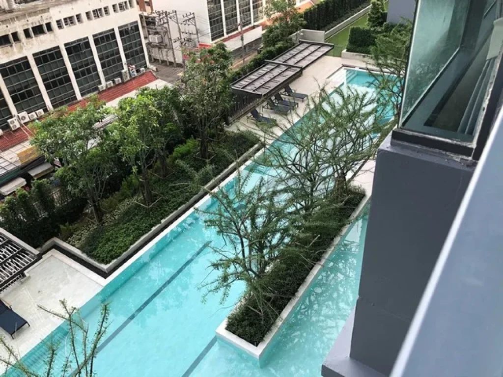 Rent Condo Ideo Sukhmvit 9335 Sqm BTS Bangchak Pool view