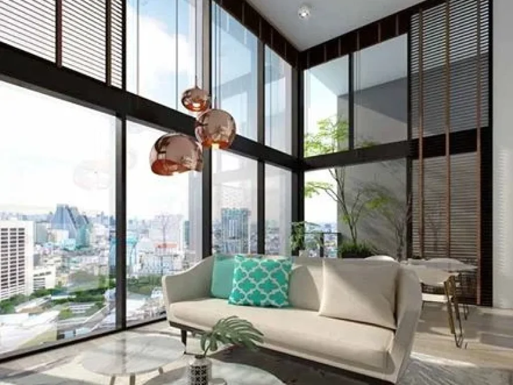 ขาย The Lofts Silom ห้อง 2bed Hybrid duplex 2 ชั้น วิวมหานครหน้าสัญญารอบถูกสุด