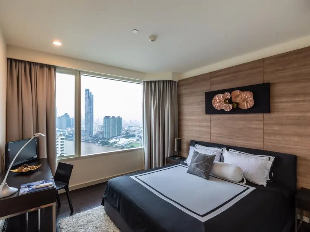 FOR SALE Watermark Chaophraya River CONDO - ROOM LUXURY INCLUDE FURNITURE NEAR ICONSIAM BTS SAPHAN TAKSIN - RIVER VIEW - HIGH FLOOR