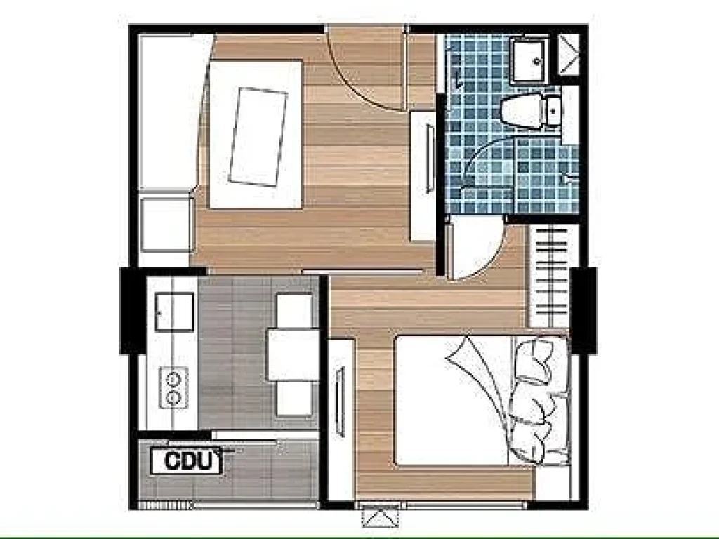 ให้เช่าคอนโด Mestyle Condo ขนาด 29 ตรม พร้อมเฟอร์นิเจอร์ครบครัน