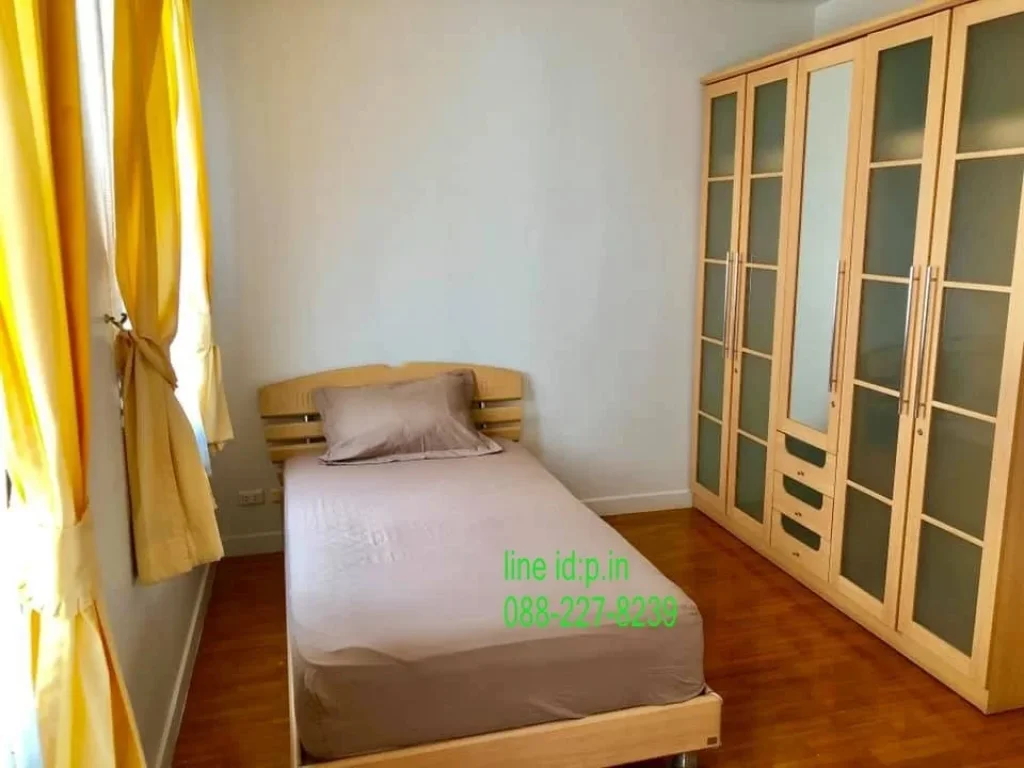 R056-015 RENT Moo Bann Klang Krung Thonglorบ้านกลางกรุง ทองหล่อ TownHouse 90kmo