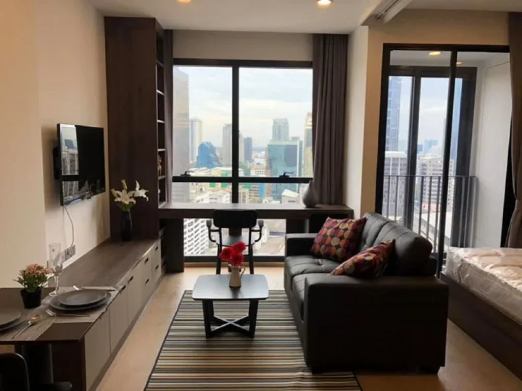 For Rent Ashton Chula-Silom 1br1ba 30000 Bath MRT Sam Yan