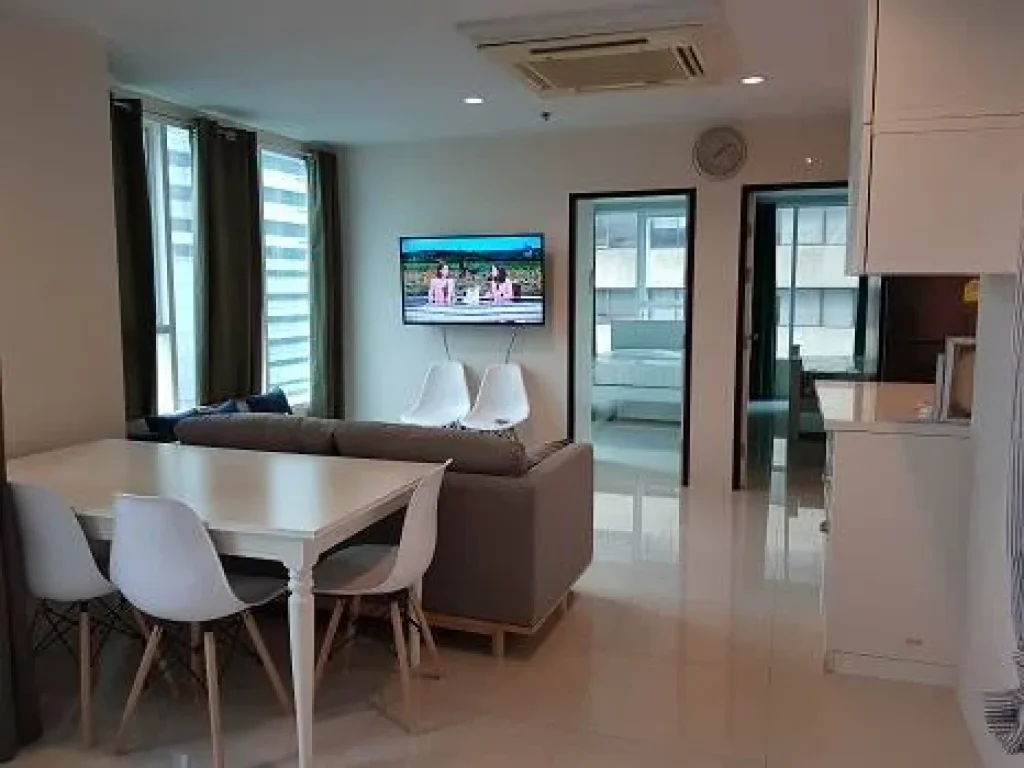 For Rent SUKHUMVIT LIVING TOWN 2br1ba 35000 Bath MRT Phetchaburi