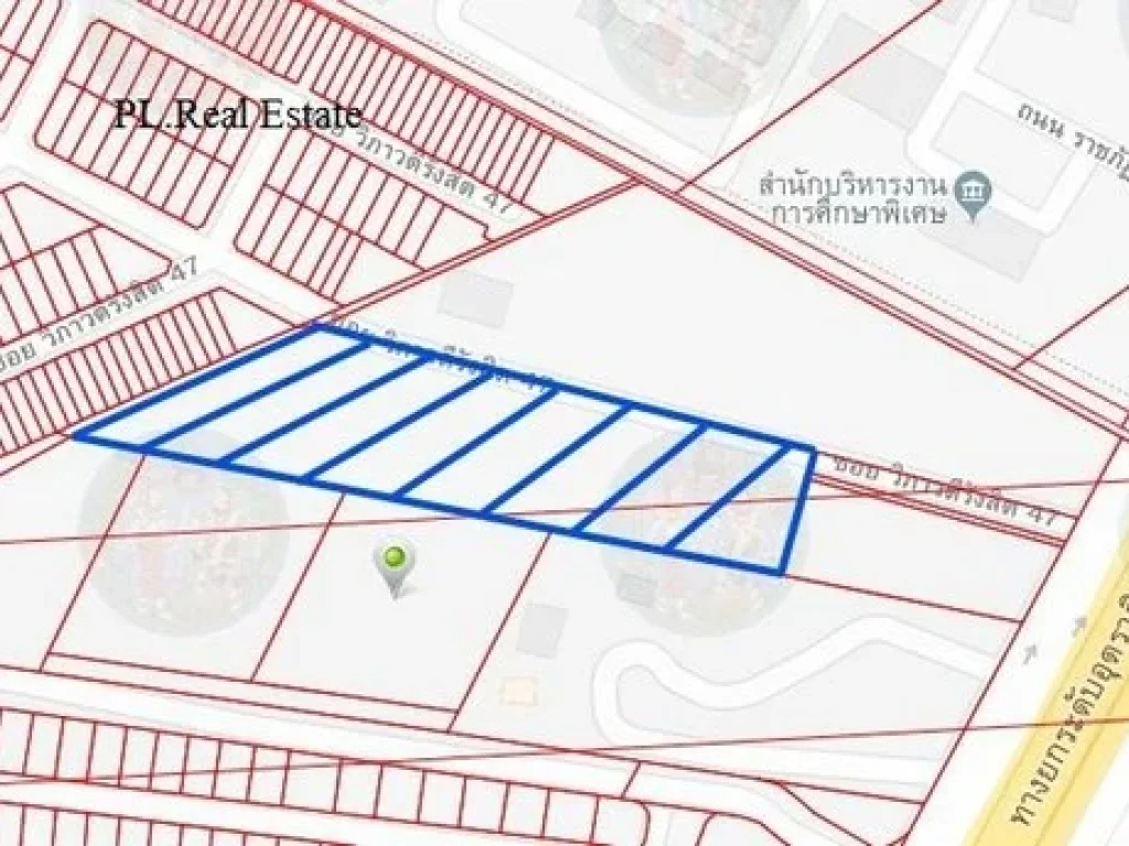 ขายที่ดิน 4-2-42ไร่ซอยวิภาวดี 47ตรงข้ามอนุสรณ์สถานดอนเมือง