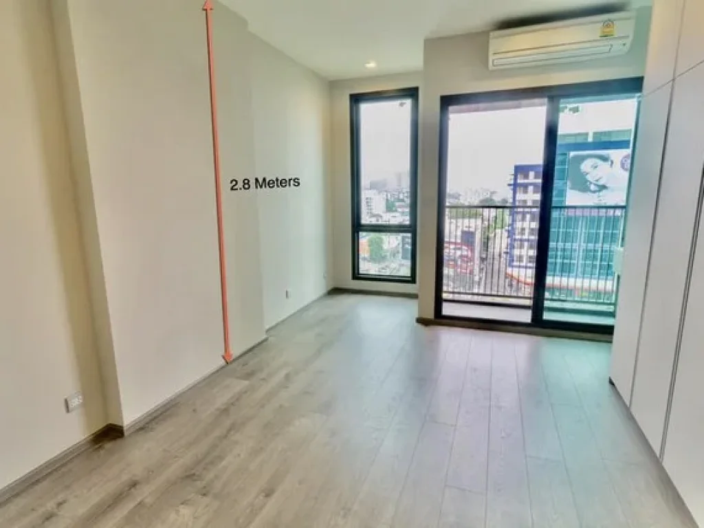 For rent Whizdom Avenue Ratchada-Ladprao 28 sqm near Gourmet Market