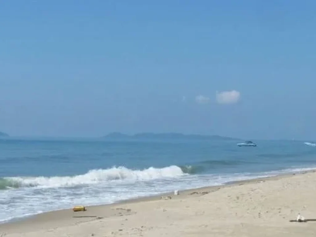 ขายที่ดินติดทะเล อ่าวไข่ เดินลงชายหาดได้เลย ไม่มีถนนคั่น หาดสวยมาก โฉนด 857 ตารางวา มีที่จอดเรือยอร์ช