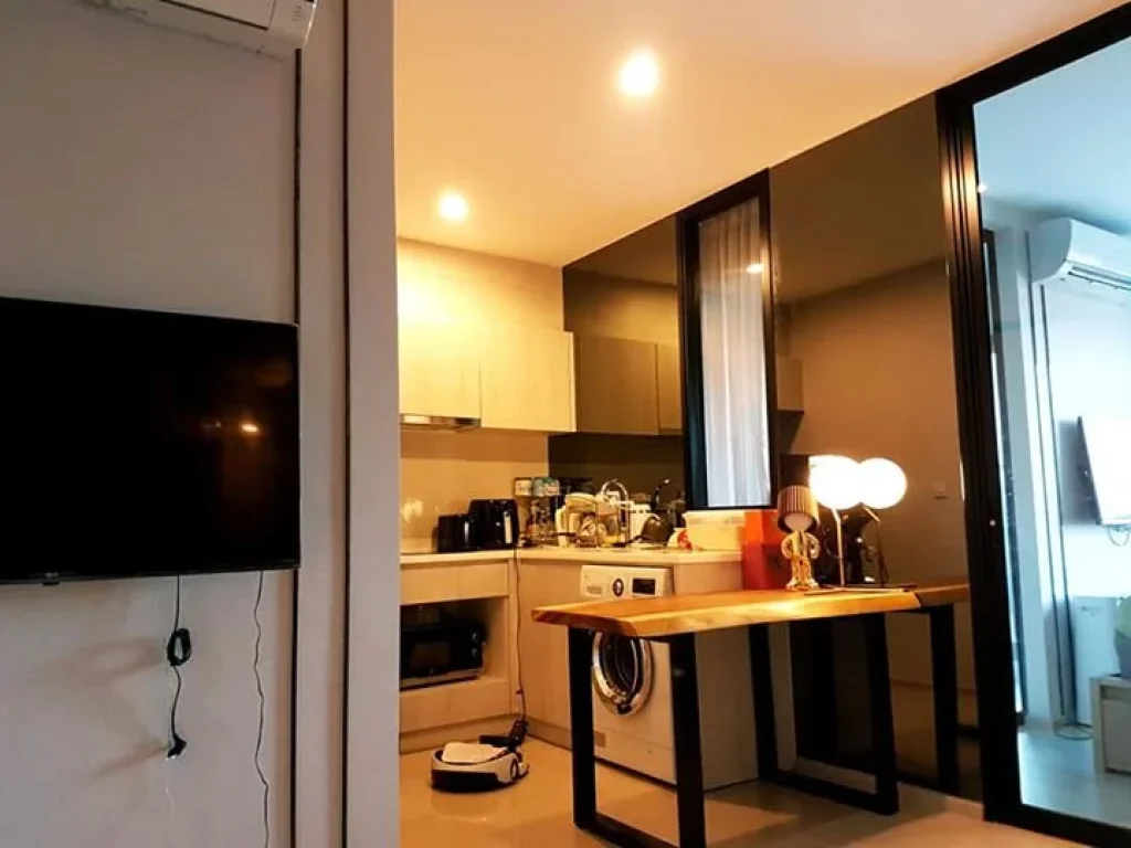 ให้เช่าคอนโด LifeAsoke พื้นที่ 36 ตรม 1 bed plus ตกแต่งสวยตามภาพ