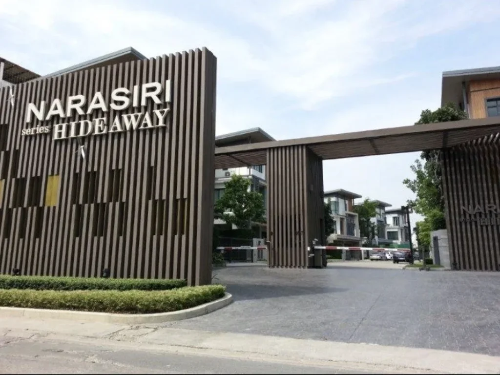 ให้เช่าบ้านเดี่ยว 3 ชั้น มนาราสิริ Hideaway เอกมัย-รามอินทรา 128 ตรว