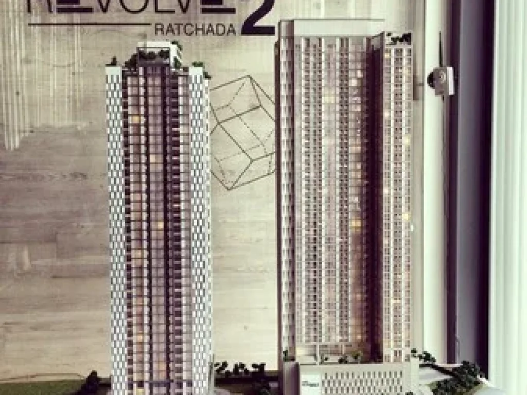 ขาย Noble Revolve Ratchada 2 ขนาด 25 ตรม 336 M Sale Noble Revolve Ratchada 2 size 25 sqm 336 M