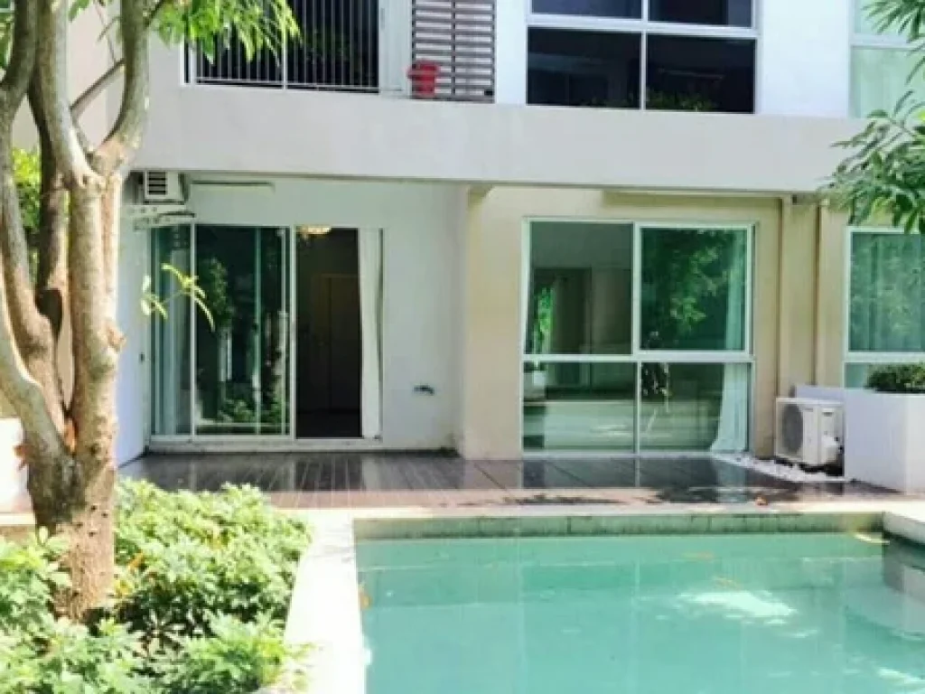 ขายคอนโด เอสเปซ สุขุมวิท77 ถนนอ่อนนุช ชั้น1 ติดสระว่ายน้ำส่วนตัว Pool Villa Style