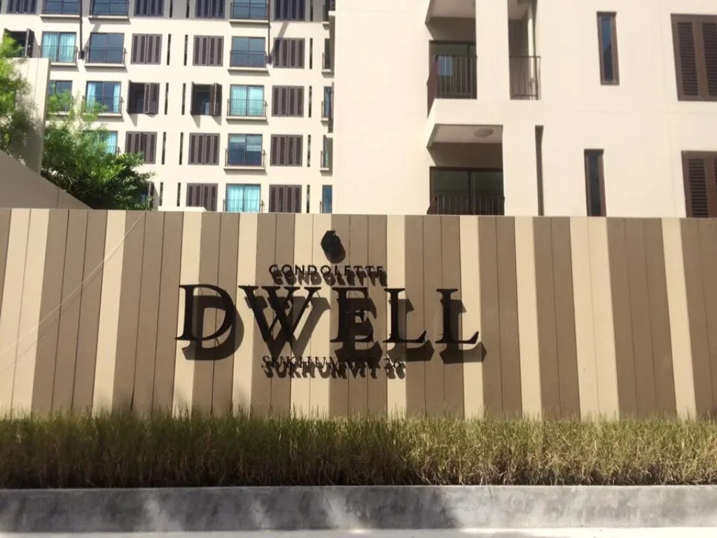 For Sale Cndolette Dwell Sukhumvit 26 1 bed room with fully furnished