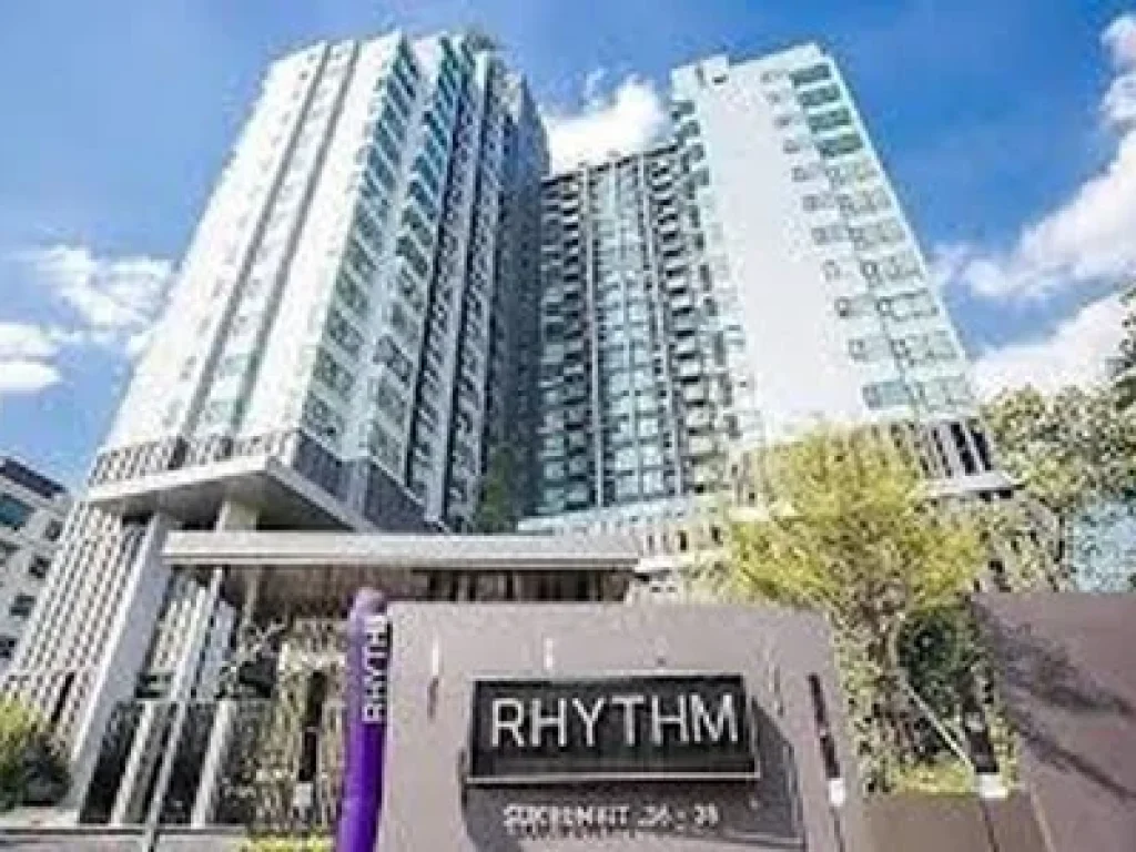 ขาย Rhythm Sukhumvit 36-38 ขนาด 24 ตรม 426 M Sell Rhythm Sukhumvit 36-38 size 24 sqm 426 M