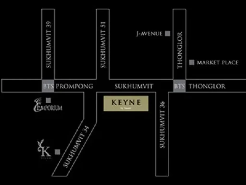 ขาย KEYNE by Sansiri ขนาด 3572 ตรม 68 M Sell KEYNE by Sansiri size 3572 sqm 68 M