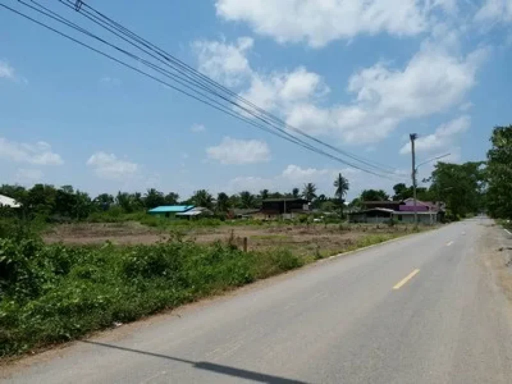 ขายที่ดินถมแล้ว ติดถนนลาดยางเรียบคลอง 8 หนองเสือ 4 ไร่ ทำเลดี ใกล้แหล่งชุมชน