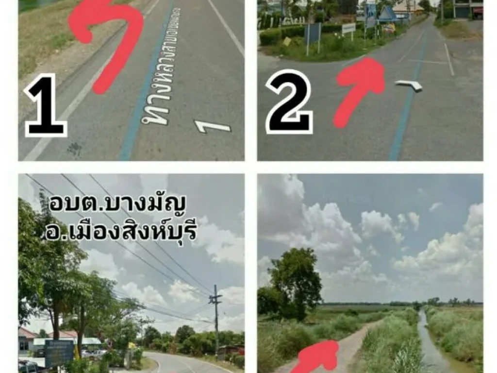 ขายด่วน ร้อนเงิน ที่ดินสิงห์บุรี