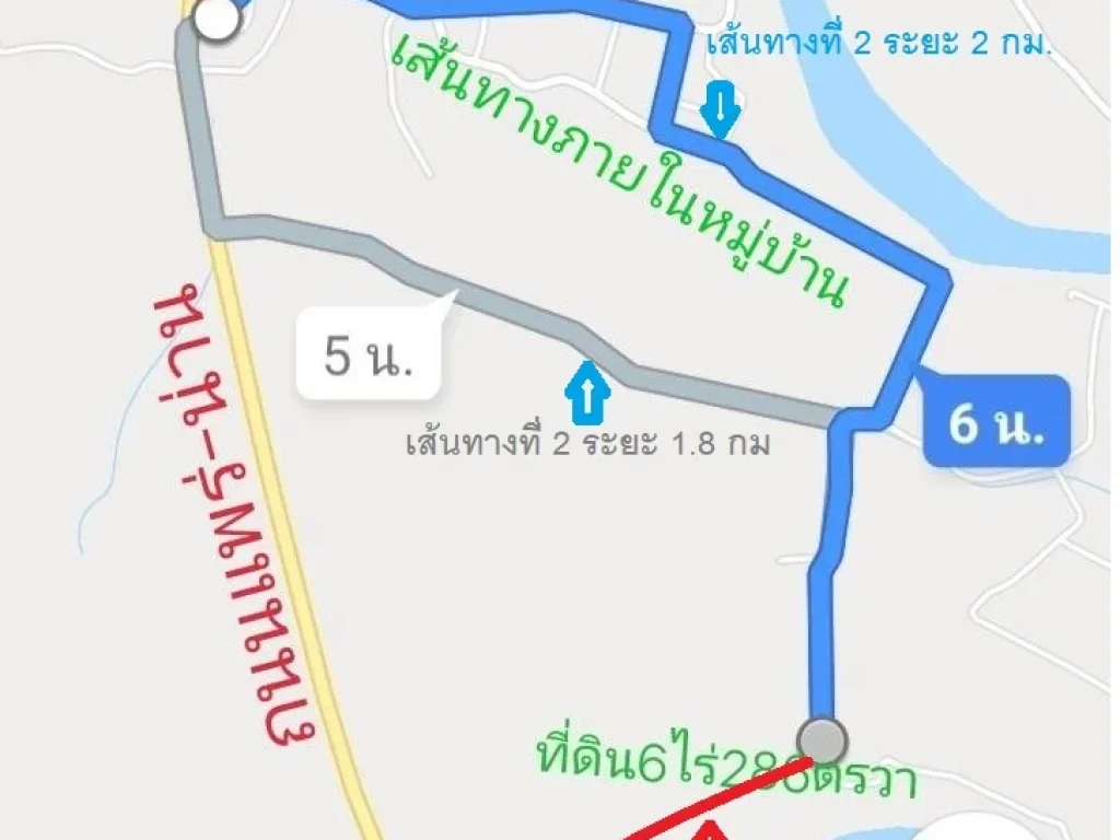 ขายที่สวนลำไย เงาะ สัก มะม่วง 6 ไร่ 286 วา