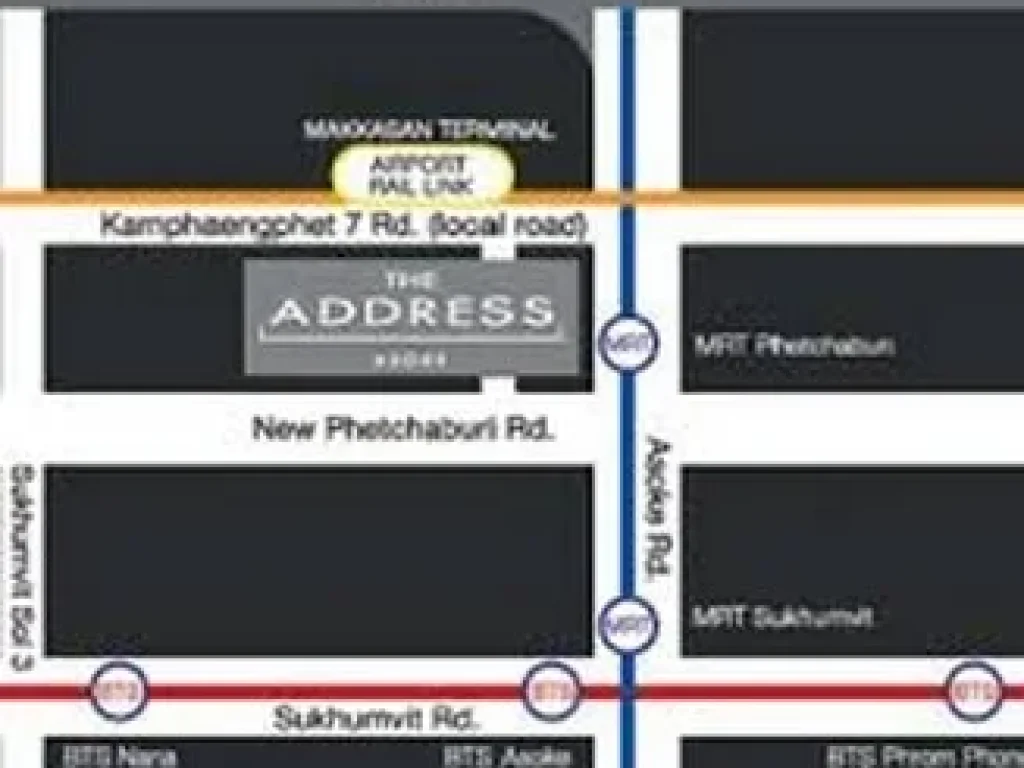 ให้เช่า คอนโด The Address Asoke ขนาด 66 ตรม 35K ต่อเดือน