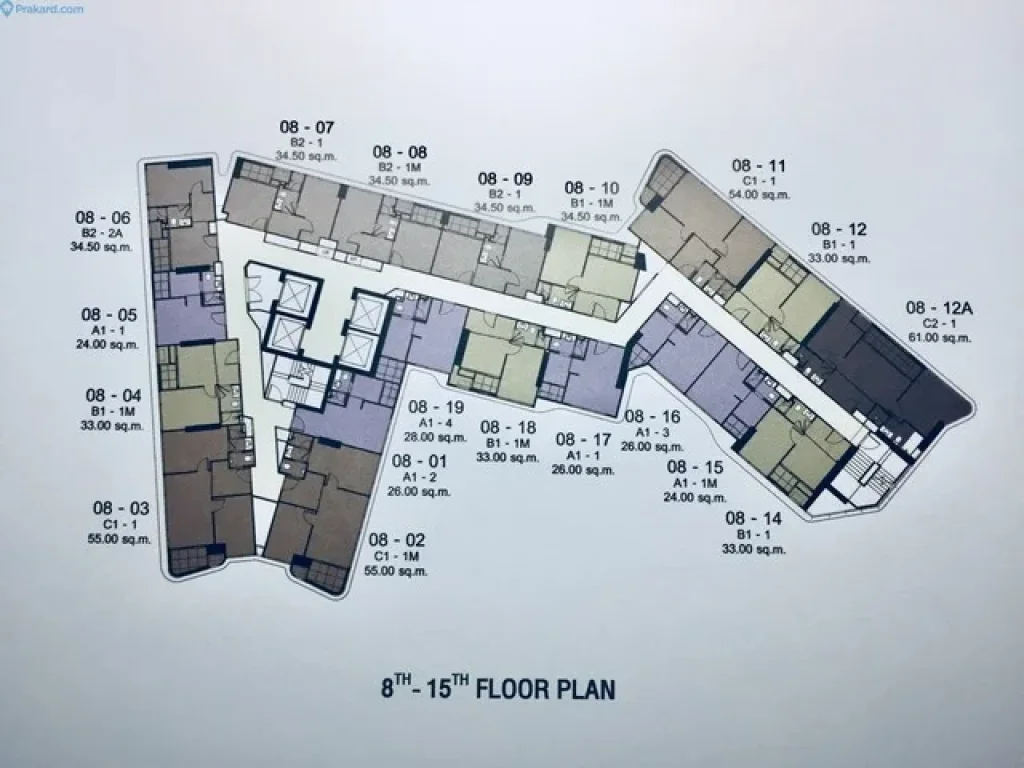 ขายดาวน์ Ideo Mobi Asoke 1 ห้องนอน หน้ากว้าง ชั้น 15