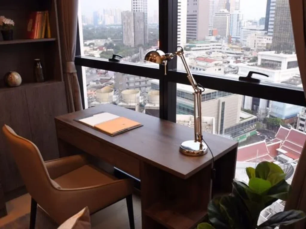 Ashton Chula Silom for Rent 1 Bed Room 33 Sqm Facing East 180m from MRT Samyan