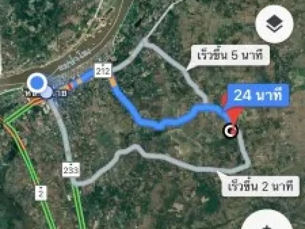 ขายที่ดินใกล้บึงหนองคายใกล้ทางเลี่ยงเมืองใหม่ ไร่ละ 350000