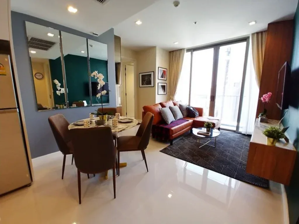 For Rent Condo Nara9 two bedroom near BTS Chongnonsea prime area size 66 sqm