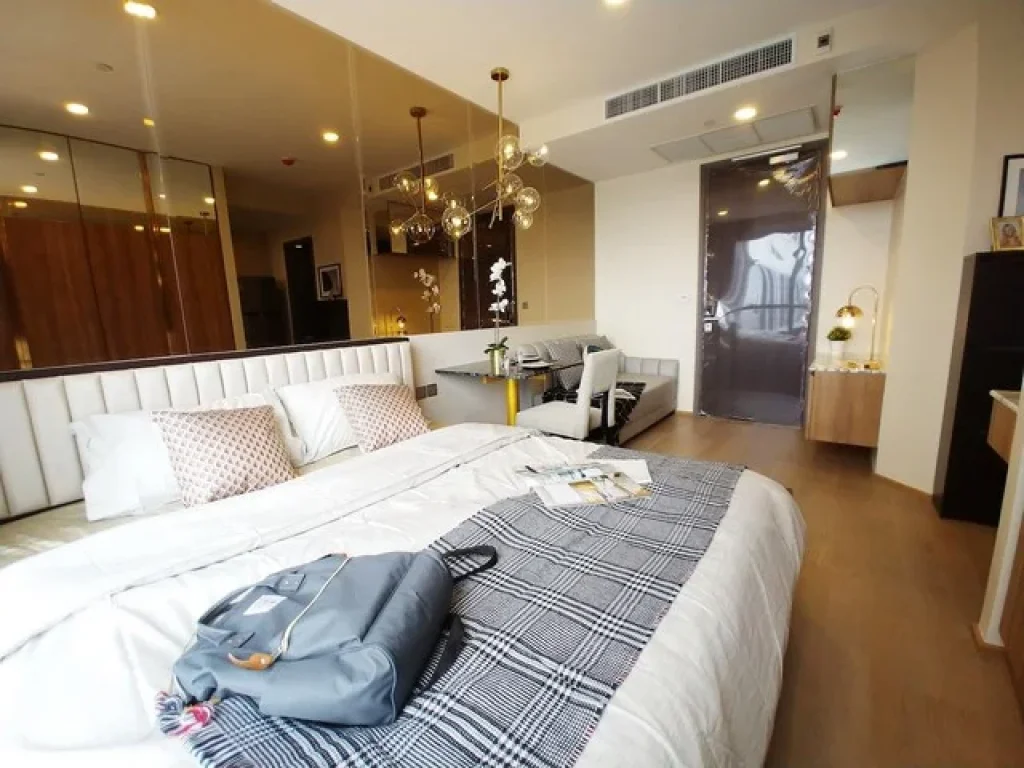 For Rent Condo Ashton Chula-Silom ห้อง Studio วิวสวยมาก Near MRT Samyan