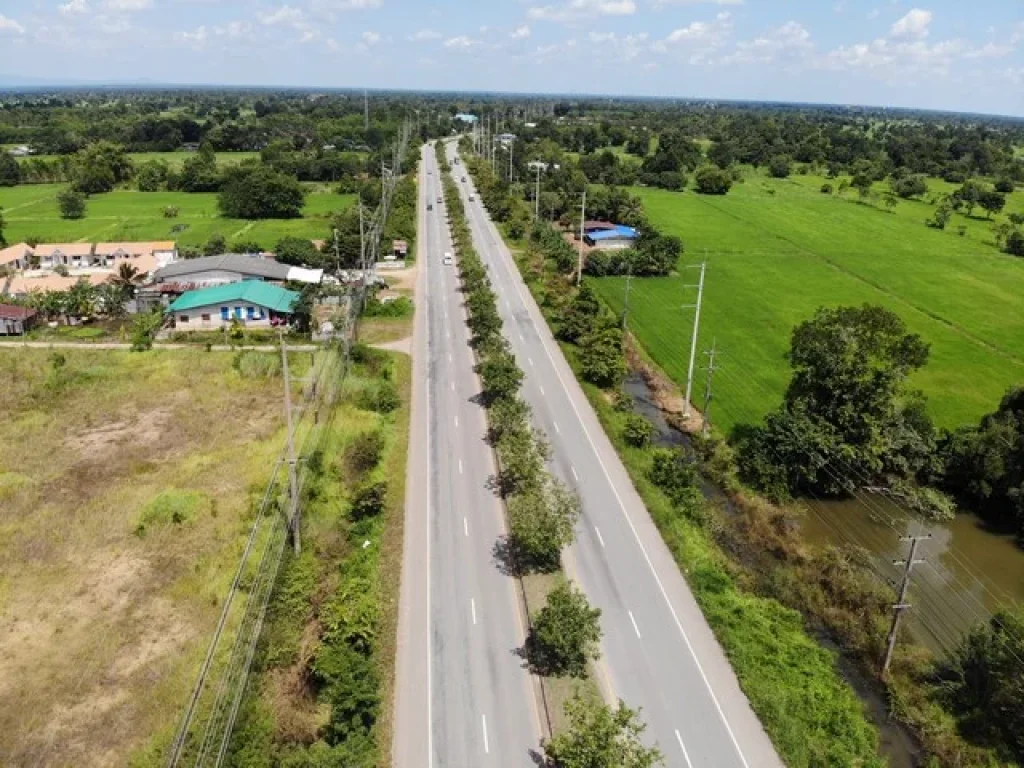 ขายที่ดินติดถนนสุวรรณศรลดราคาเหมือนได้ฟรี คุ้มค่ากับการลงทุน จังหวัดสระแก้ว