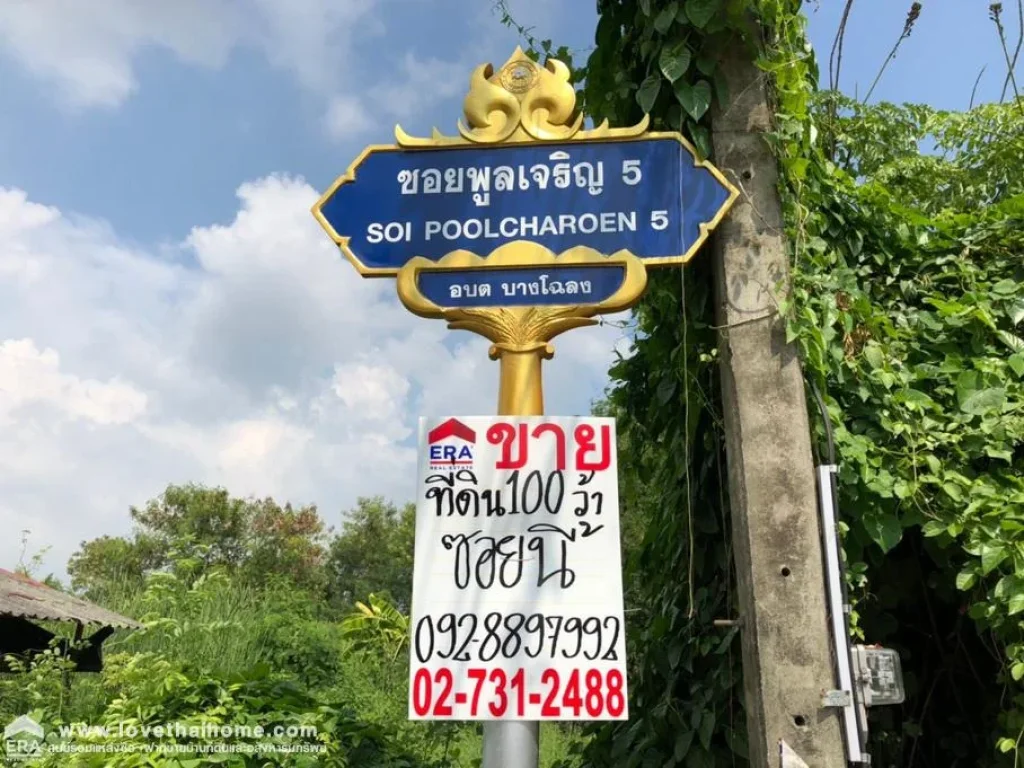 ขายที่ดินถนนบางนา-ตราด กม16 ซอยพูลเจริญ3 พื้นที่100ตรว ขาย189ล้านบาท แปลงสวย สี่เหลี่ยมจตุรัส