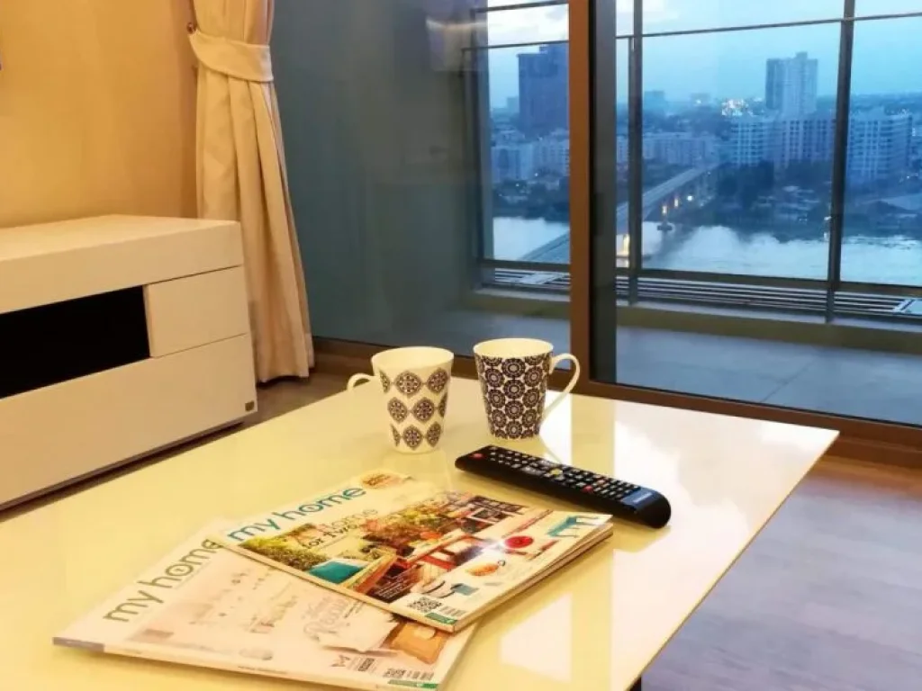 For rent 1 bedroom 333 Riverside river viewNear MRT bangpho