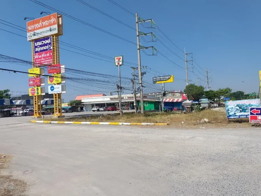 ที่ดิน นพวงศ์พลาซ่า ถนนตลิ่งชัน-สุพรรณบุรี ลาดหลุมแก้ว ปทุมธานี