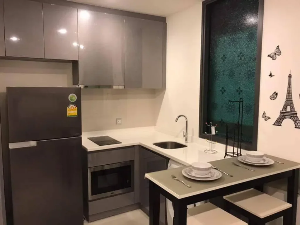 For rent 1 bedroom At Rhythm Rangnam close to BTS Victorymonument 