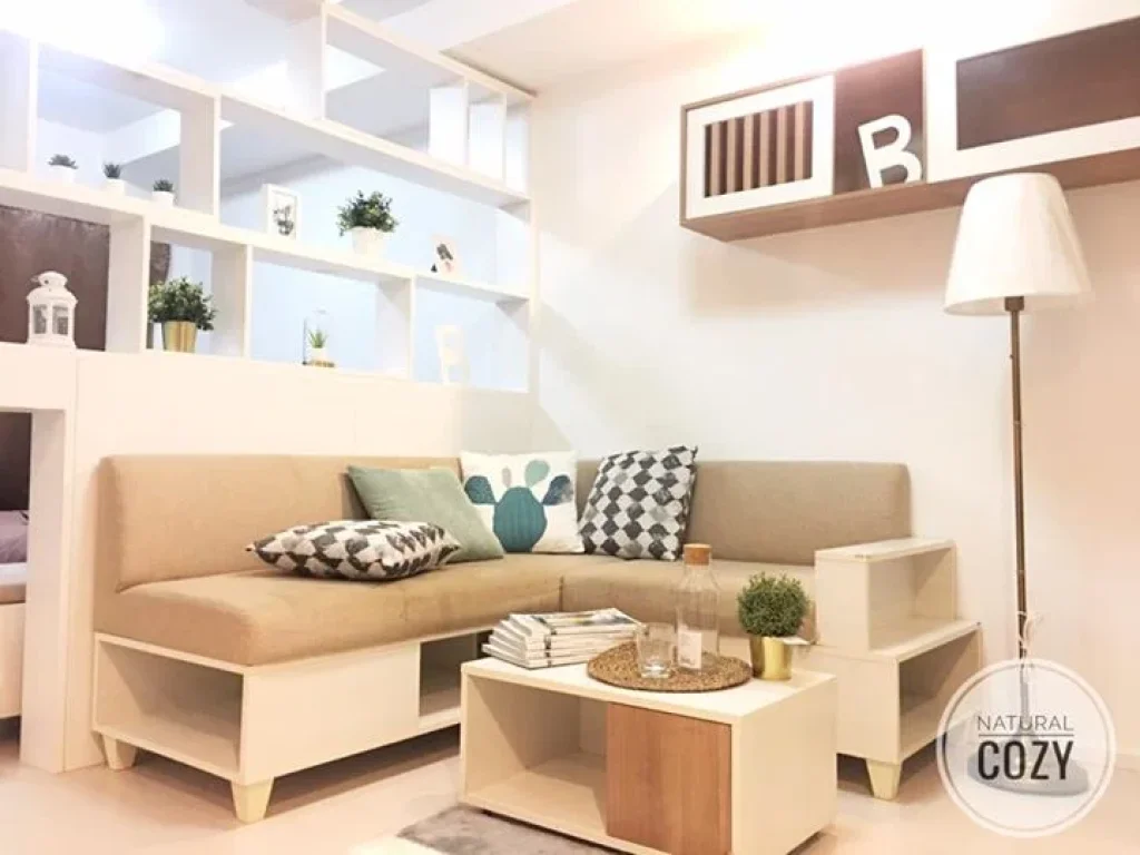 ขาย คอนโด The Log 3 สุขุมวิท 1011 BTS ปุณณวิถี ห้องขนาด 28 ตรม ชั้น 4 Fully Furnished