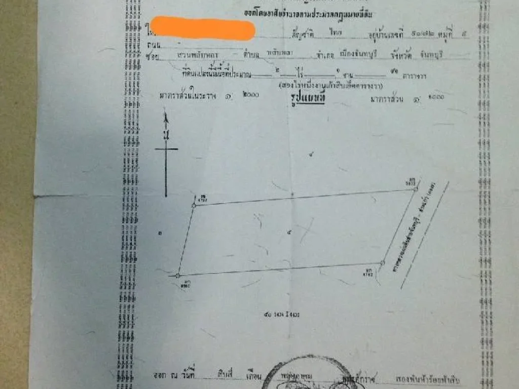 ขายที่ดินพร้อม ห้องเช่า