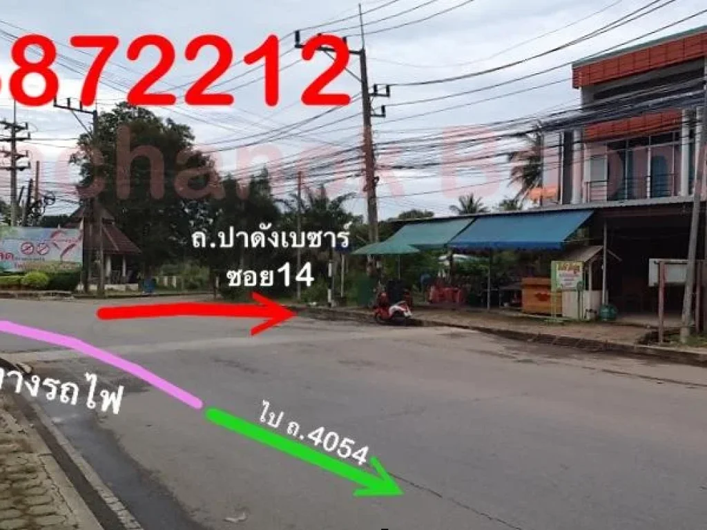 ขายที่ดินสวนยางพารา มีโฉนดที่ดิน ทำเลดีมาก