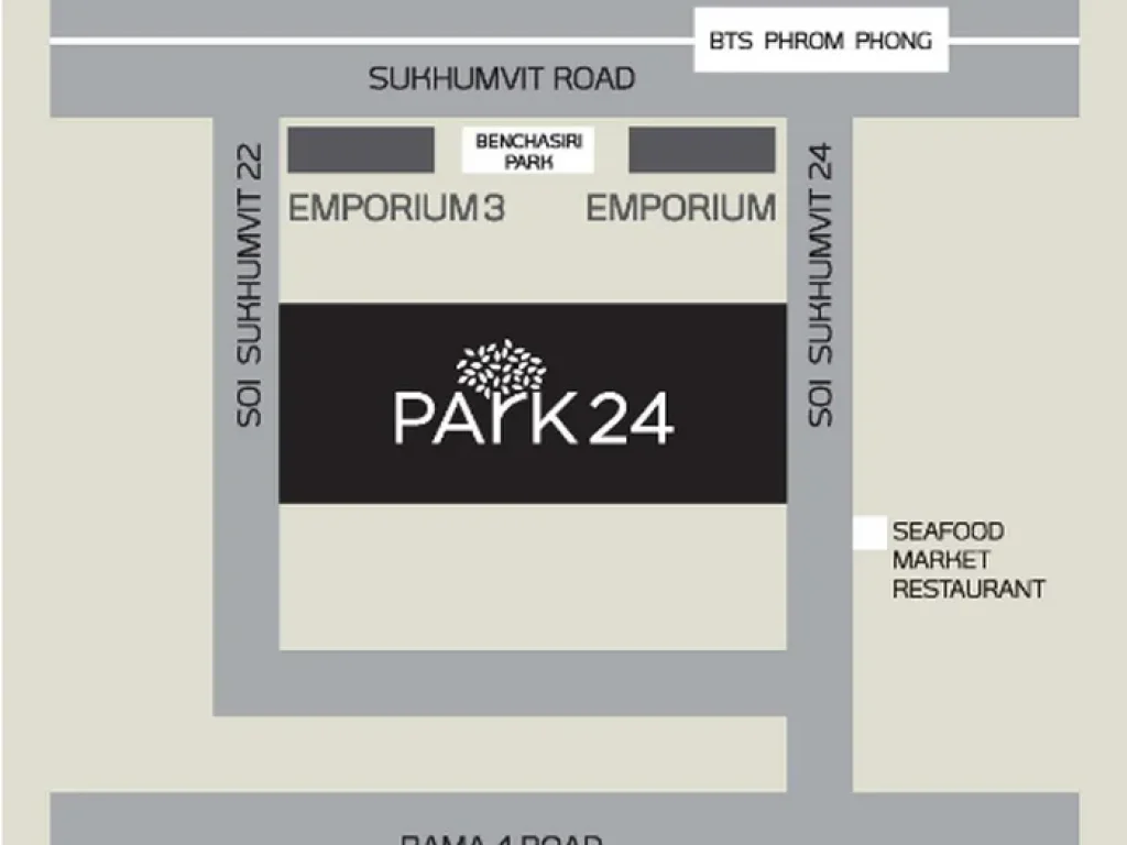 Condo Park 24 ใกล้ BTS พร้อมพงษ์ 40 ตรม 1 ห้องนอน ชั้น20 วิวเมืองโล่งๆ ห้องใหม่ เฟอร์ครบ