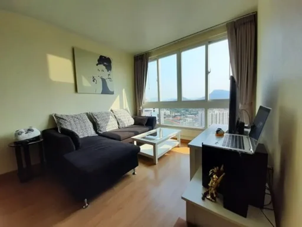 ขายคอนโดห้องชุด โครงการลัดดาคอนโดวิว Ladda Condo View ห้องหัวมุม วิวทะเลและภูเขา